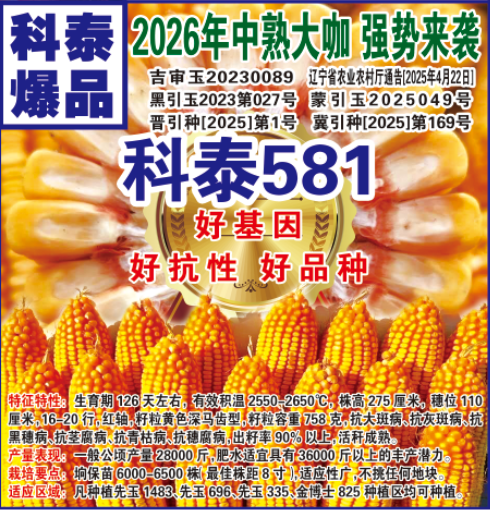 科泰581
